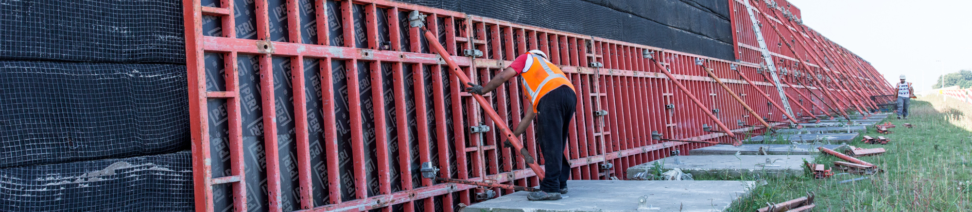 Westfresiaweg N34 Zwaag gewapende grondconstructies